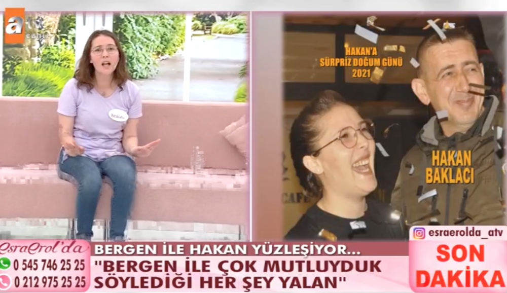 esra erol da bergen kozoglu kimdir hakan baklaci kimdir hakan baklaci olayi nedir